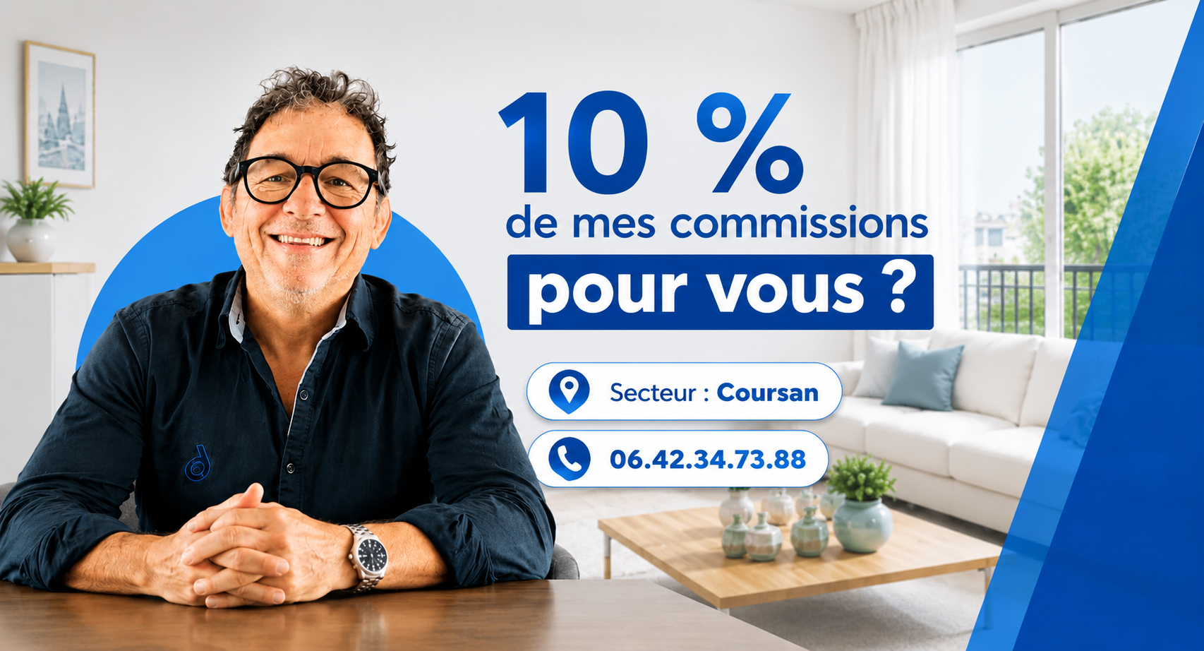 10% de mes commissions pour vous — Coursan